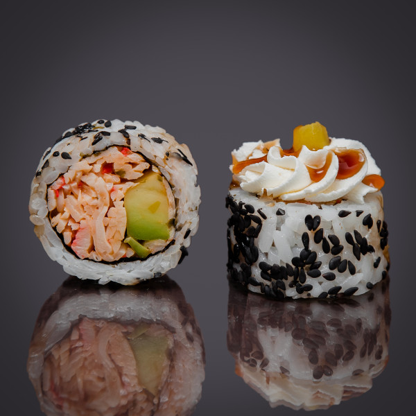 Ролл Терияки со снежным крабом