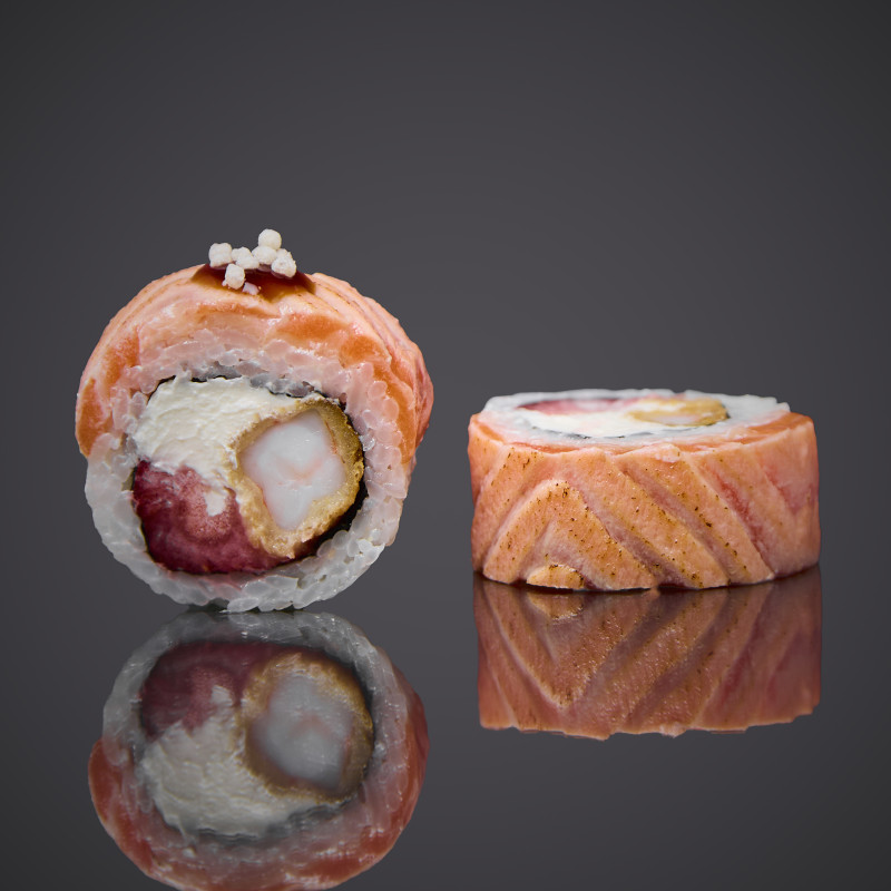 Филадельфия татаки с клубникой