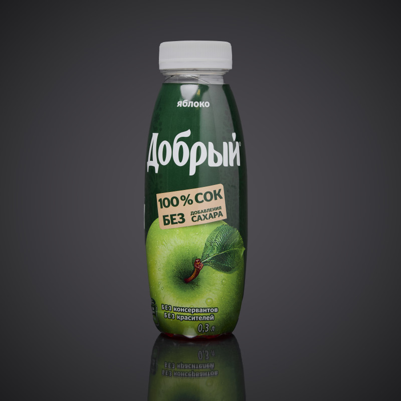 Сок ДОБРЫЙ  яблоко 0,3л